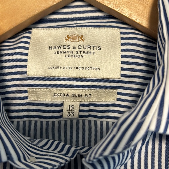 👔 Men’s Hawes & Curtis Dress Shirt 15 👔 - Picture 5 of 7
